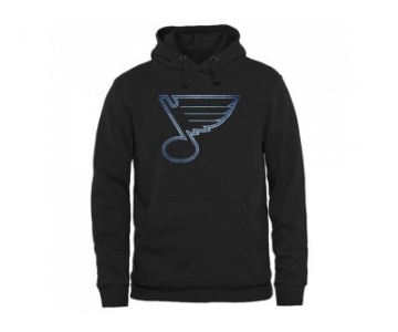 St. Louis Blues Black Rinkside Pond Hockey Pullover Hoodie