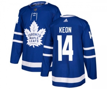 Adidas Toronto Maple Leafs #14 Dave Keon Premier Royal Blue Home NHL Jersey