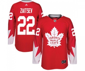 Adidas Toronto Maple Leafs #22 Nikita Zaitsev Premier Red Alternate NHL Jersey