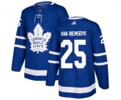 Adidas Toronto Maple Leafs #25 James Van Riemsdyk Authentic Royal Blue Home NHL Jersey