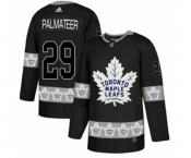 Adidas Toronto Maple Leafs #29 Mike Palmateer Authentic Black Team Logo Fashion NHL Jersey