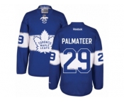 Men's Reebok Toronto Maple Leafs #29 Mike Palmateer Authentic Royal Blue 2017 Centennial Classic NHL Jersey