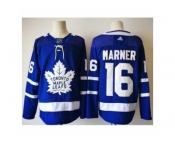 Men's Toronto Maple Leafs #16 Mitchell Marner Royal Blue Home 2017-2018 adidas Hockey Stitched NHL Jersey