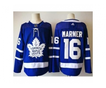 Men's Toronto Maple Leafs #16 Mitchell Marner Royal Blue Home 2017-2018 adidas Hockey Stitched NHL Jersey