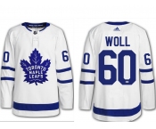 Men's Toronto Maple Leafs #60 Joseph Woll White Adidas Stitched NHL Jersey