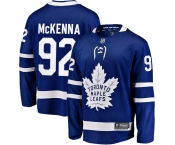 Men's Toronto Maple Leafs #92 Gavin McKenna Fanatics Blue Stitched Hockey Jersey Men's Toronto Maple Leafs #92 Gavin McKenna Fanatics Blue Stitched Hockey Jersey
