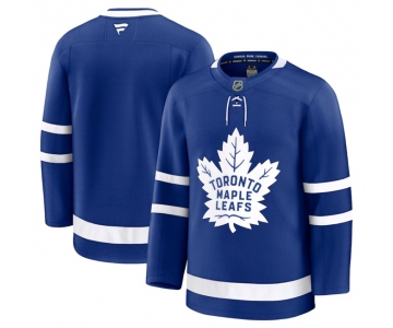 Men's Toronto Maple Leafs Blank Blue 2024-25 Home Stitched Hockey Jersey