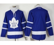 Men's Toronto Maple Leafs Blank Blue New Stitched NHL Jersey