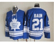 NHL Toronto Maple Leafs #21 Baun blue Throwback Stitched jerseys