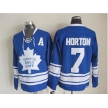 NHL Toronto Maple Leafs #7 HORTON Blue Throwback Stitched jerseys