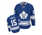 Toronto Maple Leafs #15 Matt Martin Blue Alternate Stitched NHL Jersey