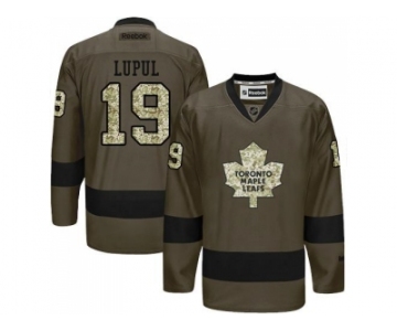 Toronto Maple Leafs #19 Joffrey Lupul Green Salute to Service Stitched NHL Jersey