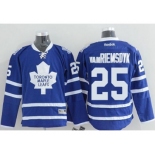 Toronto Maple Leafs #25 James Van Riemsdyk Blue Stitched NHL Jersey