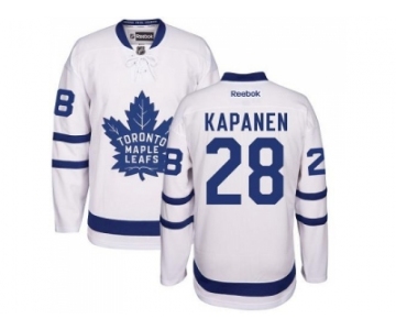 Toronto Maple Leafs #28 Kasperi Kapanen White New Stitched NHL Jersey