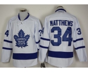 Toronto Maple Leafs #34 Auston Matthews White New Stitched NHL Jersey