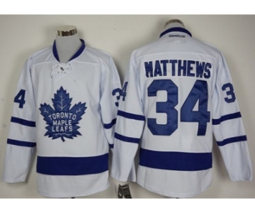 Toronto Maple Leafs #34 Auston Matthews White New Stitched NHL Jersey