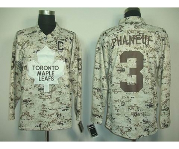 nhl jerseys toronto maple leafs #3 phaneuf camo