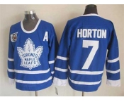 nhl jerseys toronto maple leafs #7 horton blue[patch A]