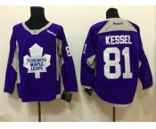 nhl jerseys toronto maple leafs #81 Phil Kessel purple Jerseys