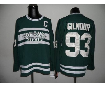 nhl jerseys toronto maple leafs #93 gilmour green(ccm)[toronto stpats]