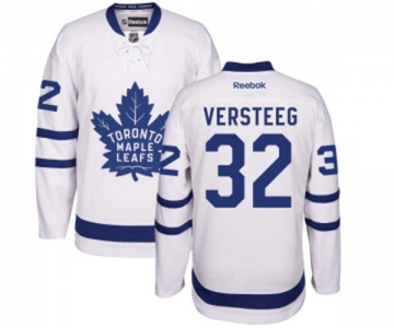 Women Reebok Toronto Maple Leafs #32 Kris Versteeg Authentic White Away NHL Jersey