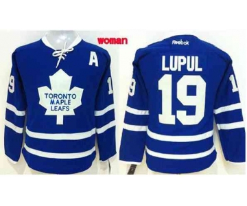 women nhl jerseys toronto maple leafs #19 lupul blue[patch A]