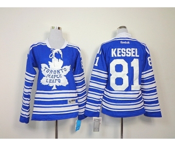 women nhl jerseys toronto maple leafs #81 kessel blue[2014 winter classic]