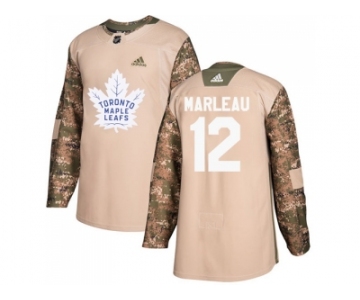 Youth Adidas Toronto Maple Leafs #12 Patrick Marleau Camo Authentic 2017 Veterans Day Stitched NHL Jersey