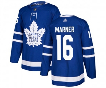 Youth Adidas Toronto Maple Leafs #16 Mitchell Marner Authentic Royal Blue Home NHL Jersey