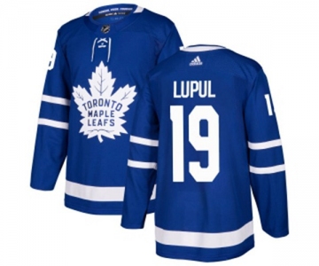 Youth Adidas Toronto Maple Leafs #19 Joffrey Lupul Authentic Royal Blue Home NHL Jersey