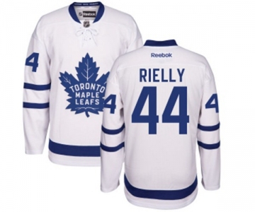 Youth Reebok Toronto Maple Leafs #44 Morgan Rielly Authentic White Away NHL Jersey