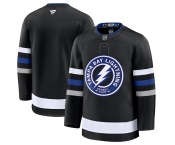 Men's Tampa Bay Lightning Blank Black 2024-25 Alternate Stitched Hockey Jersey