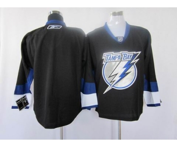 nhl jerseys tampa bay lightning blank black
