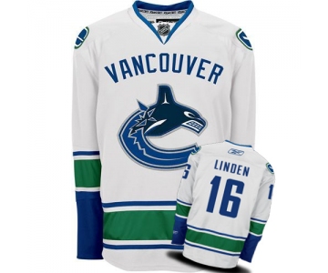 nhl jerseys vancouver canucks #16 linden white