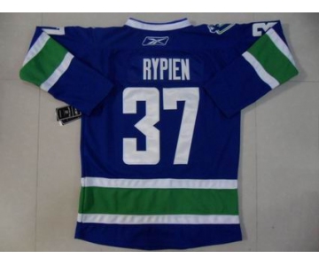 nhl jerseys vancouver canucks #37 rypien blue 3rd