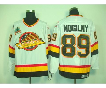 nhl jerseys vancouver canucks #89 mogilny black ccm