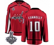 Men's Washington Capitals #10 Brett Connolly Fanatics Branded Red Home Breakaway 2018 Stanley Cup Final NHL Jersey Men's Washington Capitals #10 Brett Connolly Fanatics Branded Red Home Breakaway 2018 Stanley Cup Final NHL Jersey