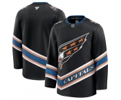 Men's Washington Capitals Blank Black 2024-25 Alternate Stitched Hockey Jersey