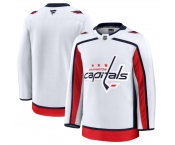 Men's Washington Capitals Blank White 2024-25 Away Stitched Hockey Jersey