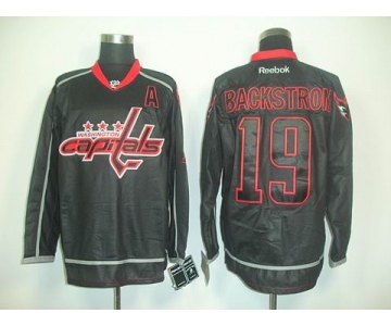 nhl jerseys washington capitals #19 backstrom black[2011 new]