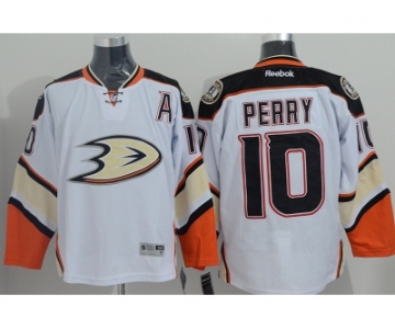 nhl jerseys anaheim ducks #10 corey perry white
