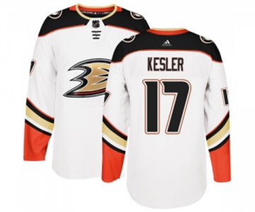 Youth Anaheim Ducks #17 Ryan Kesler Authentic White Away Hockey Jersey