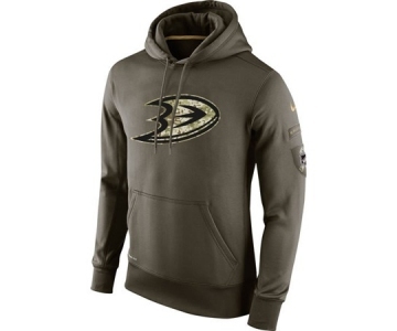 nhl jerseys anaheim ducks nike green salute to service[pullover hooded sweatshirt]