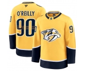 Men's Nashville Predators #90 Ryan O'Reilly Gold 2024-25 Home Stitched Hockey Jersey