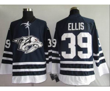 nhl nashville predators #39 ellis dark blue