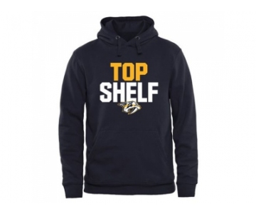 Nashville Predators Navy Top Shelf Pullover Hoodie