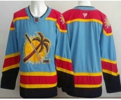 Men's Florida Panthers Blank Blue Authentic Jersey