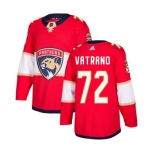 Panthers #72 Frank Vatrano Red Home Stitched Hockey Jersey