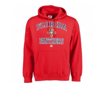 Florida Panthers Majestic Red Heart & Soul Hoodie