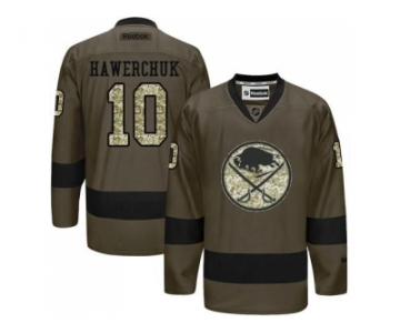 Buffalo Sabres #10 Dale Hawerchuk Green Salute to Service Stitched NHL Jersey
